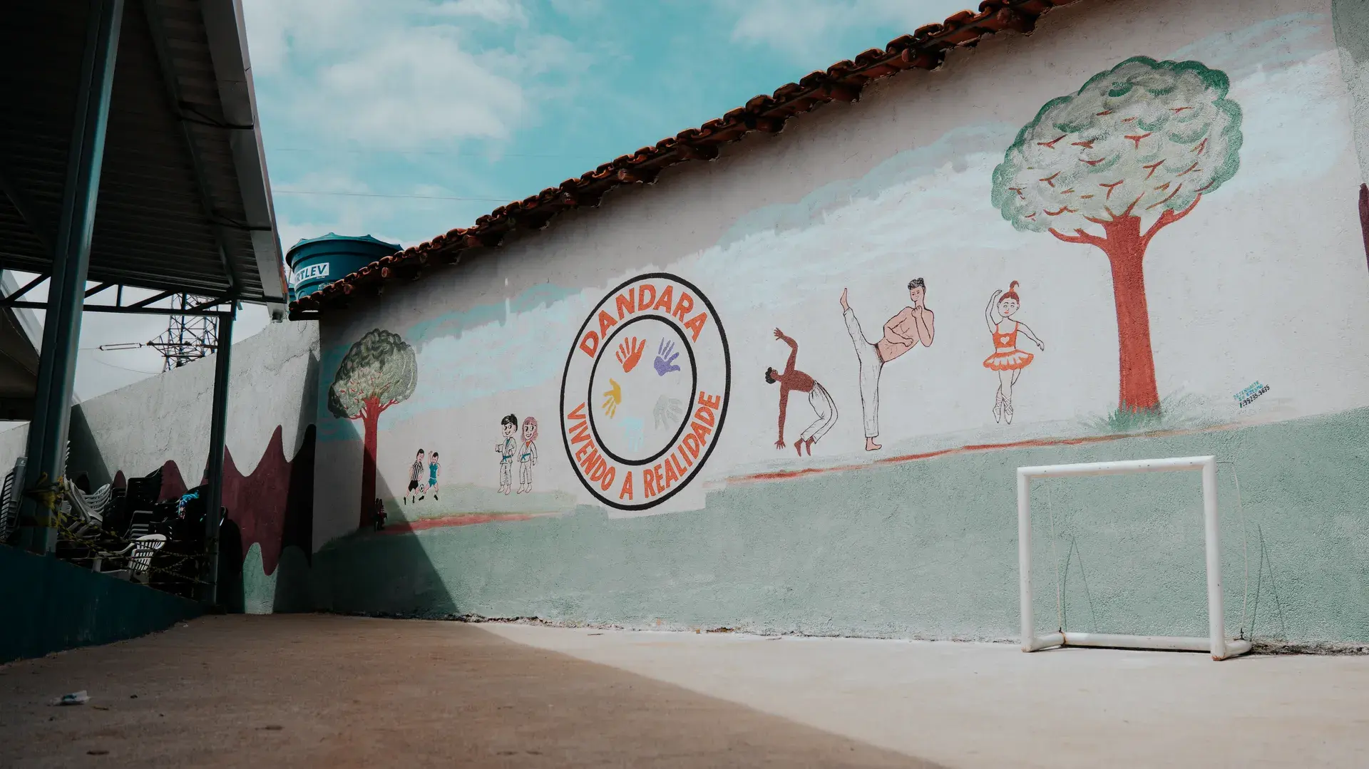Crianças do Projeto Dandara